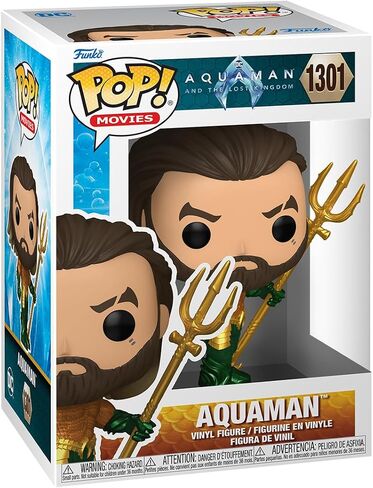 Funko Pop! Movies: Aquaman and The Lost Kingdom - Aquaman in Hero Suit in Saudi Arabia