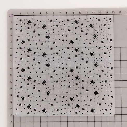 TIAMECH عيد الميلاد الثلج تساقط الثلوج خلفية البلاستيك النقش قالب المجلدات لصنع بطاقة سكرابوكينغ أو الحرف الورقية in Kuwait