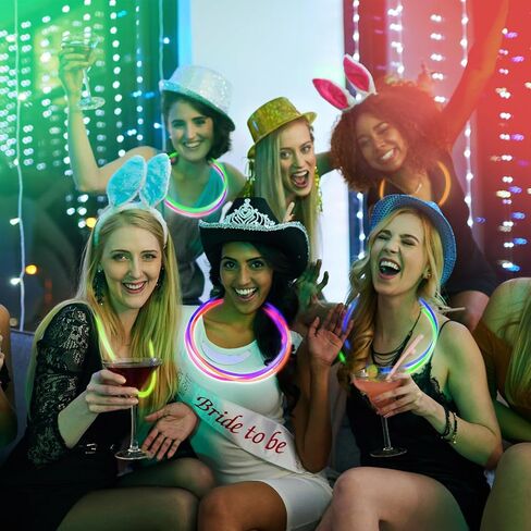 Deekin 400 جهاز كمبيوتر شخصى 22 بوصة توهج العصي السائبة توهج القلائد السائبة تضيء القلائد القلائد حزب القلائد توهج في قلادة النيون الظلام لمهرجانات عيد ميلاد الهذيان عيد الهالوين هدايا الزفاف زينة الحفلات in Kuwait