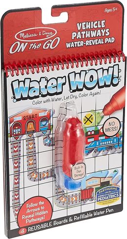 Melissa & Doug Water Wow - Vehicles Pathways in Saudi Arabia