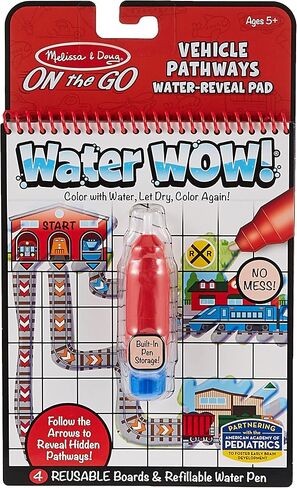 Melissa & Doug Water Wow - Vehicles Pathways in Saudi Arabia