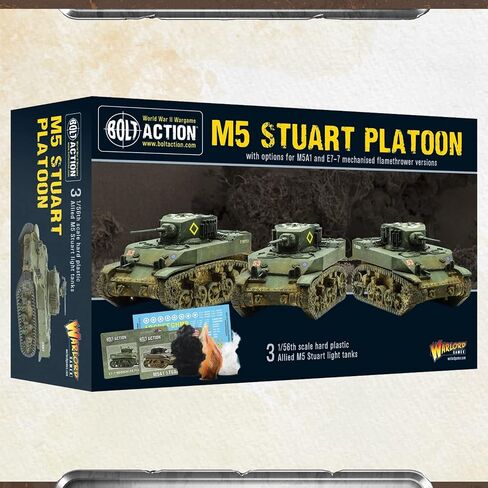 Wargames Delivered Bolt Action Tank War - Churchill Troop Armour Division, World War 2 Miniatures, 28mm Scale Army Tank Model for Miniature Wargaming by Warlord Games in Kuwait