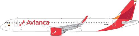 جيمينيجيتس GJAVA2006 افيانكا ايرباص A321neo N761AV؛ مقياس 1:400 in Kuwait