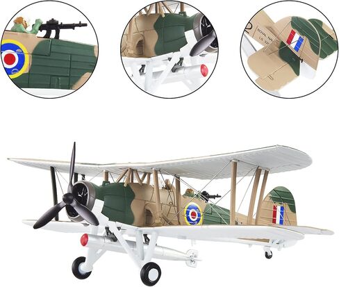 HANGHANG Swordfish Attack Aircraft Fighter Plane Metal Fighter Military Model Diecast Plane Model for Collection or Gift in Saudi Arabia