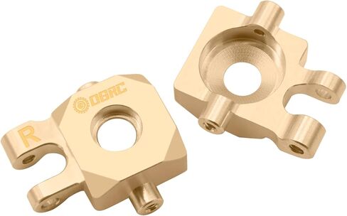 OGRC Brass Steering Blocks Knuckles 10g Counter Weight for 1/18 TRX4M RC Crawler Upgrade Parts - 2Pcs in Kuwait