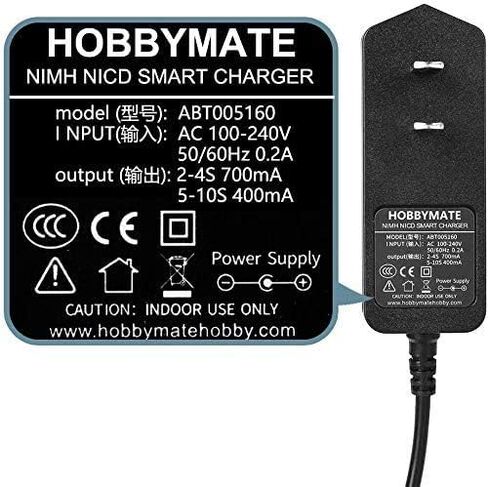 شاحن بطارية HOBBYMATE 3.6 فولت 4.8 فولت 7.2 فولت 8.4 فولت 9.6 فولت Nimh NiCd Rc، 4.8 فولت - 6.0 فولت Nimh Rc شاحن بطارية Rx مع 6 مقابس محول محول in Kuwait