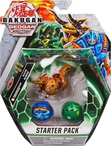 Bakugan Legends Starter 3-Pack, Gorthion Ultra with Leonidas and Viloch, Collectible Action Figures, Ages 6 and Up in Saudi Arabia