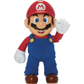 SUPER MARIO It's-A Me, Mario! Collectible Action Figure, Talking Posable Mario Figure, 30+ Phrases and Game Sounds – 12 Inches Tall!, Orange in Saudi Arabia
