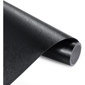 ANT 12" x 10ft Textured Metallic Premium Permanent Adhesive Craft Vinyl for DIY Projects, Decals, Stickers, All-Weather Fade Proof, Indoor Outdoor Use for Craft, Cricut, Silhouette, Expressions, Cameo