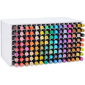 رف تخزين اقلام ماركر كرافت من كرافيتو، 120 شبكة، حامل منظم للوازم الفنية لاقلام التحديد in Kuwait