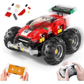 Teensmagic STEM Projects Toys RC Building Car for Kids Ages 7-9 8-12 Year Old, Remote Control Monster Truck, Boys and Girls Best Christmas and Birthday Gifts