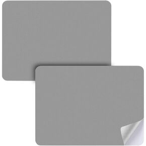 رقعة إصلاح جلدية ذاتية اللصق، شريط رقعة جلدية مقاس 8 × 11 بوصة للأثاث، طقم إصلاح جلدي لمقعد السيارة والأريكة والكرسي والأريكة والقبعات (رمادي) in Kuwait