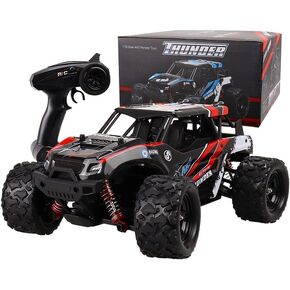 Kororo 1:18 Scale All Terrain RC Car, 36 KPH High Speed 4WD Electric Vehicle with 2.4 GHz Remote Control, 4X4 Waterproof Off-Road Truck with Two Rechargeable Batteries (Standard Edition) in Saudi Arabia
