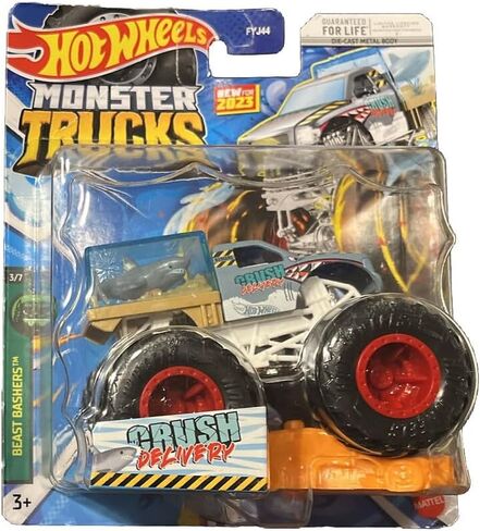 Hot Wheels Monster Trucks New for 2023 1:64 Scale (Bigfoot 75 Freestyle Wreckers 9/11) in Saudi Arabia