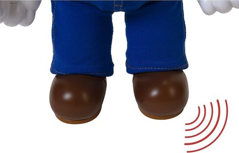 SUPER MARIO It's-A Me, Mario! Collectible Action Figure, Talking Posable Mario Figure, 30+ Phrases and Game Sounds – 12 Inches Tall!, Orange in Saudi Arabia