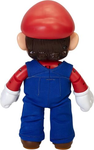 SUPER MARIO It's-A Me, Mario! Collectible Action Figure, Talking Posable Mario Figure, 30+ Phrases and Game Sounds – 12 Inches Tall!, Orange in Saudi Arabia