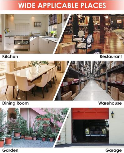 47.2 * 11inch Rat Sticky Pad, 6Pack Extra Large Glue Sticky Pad for Mice and Rats, Enhanced Stickiness Pads That Work for Rodents in Kuwait