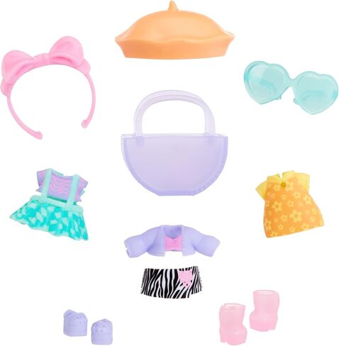LOL Surprise Fashion Packs Spring Style - 6 Unique Styles Each with (3) Outfits, (2) Pairs of Shoes, (4) Accessories – Mix and Match Styles to Create Tons of New Looks - Great Gift for Girls Age 4+ in Saudi Arabia