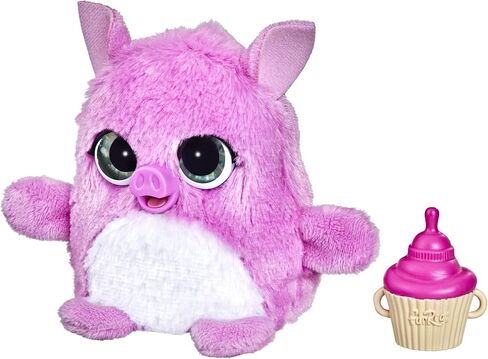 furReal Fuzzalots Pig Interactive Animatronic Color-Change Toy, Electronic Pet with 25+ Sounds and Reactions, for Kids Ages 4 and up in Kuwait