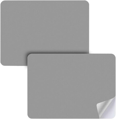 رقعة إصلاح جلدية ذاتية اللصق، شريط رقعة جلدية مقاس 8 × 11 بوصة للأثاث، طقم إصلاح جلدي لمقعد السيارة والأريكة والكرسي والأريكة والقبعات (رمادي) in Kuwait