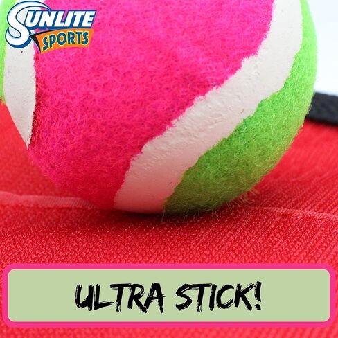 مجموعة ألعاب كرة الرمي والالتقاط الرياضية من صن لايت، تتضمن وسادتين لليدين وكرة واحدة، في الفناء الخلفي لحوض السباحة والشاطئ واللعب في الأماكن المغلقة في الهواء الطلق، سهلة الرمي والالتقاط in Kuwait