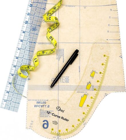 Dritz Ruler Curve 12", Clear in Saudi Arabia