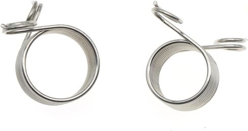 FDXGYH 4 Pcs Stainless Steel Yarn Guide Knitting Thimble Finger Holder Yarn Guide Open Knitting Thimbles Finger Rings for DIY Knitting Crafts [2 Size] in Saudi Arabia