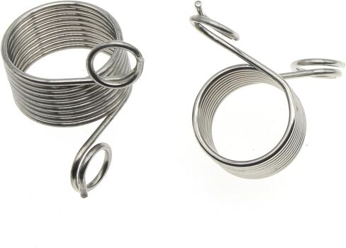 FDXGYH 4 Pcs Stainless Steel Yarn Guide Knitting Thimble Finger Holder Yarn Guide Open Knitting Thimbles Finger Rings for DIY Knitting Crafts [2 Size] in Saudi Arabia