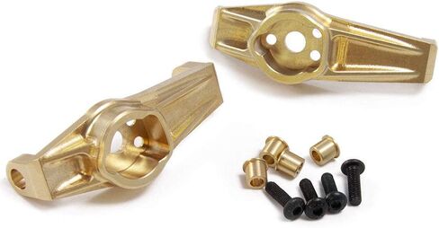 1Pair Brass Front C-Hub Carrier 68g Upgrade for TRX-4 1/10 RC Crawler in Saudi Arabia