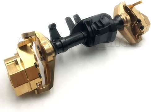 1Pair Brass Front C-Hub Carrier 68g Upgrade for TRX-4 1/10 RC Crawler in Saudi Arabia