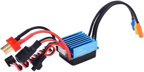 KingVal Replacement 2435 6100KV Sensorless Brushless Motor Shaft 2.3mm with 35A Brushless ESC Compatible with 1/16 1/18 RC Car in Kuwait