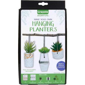 Crayola DIY Hanging Planter Kit, Personalized Planter, Unique Gifts for Mom, 14 Pieces in Saudi Arabia