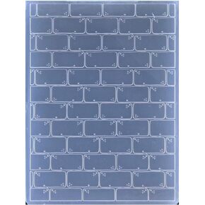 KWELLAM Brick Wall Plastic Embossing Folders for Card Making Scrapbooking and Other Paper Crafts 21032903 in Saudi Arabia