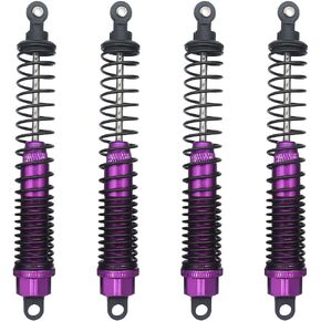 Shock Absorber Damper 130mm Oil Adjustable Alloy Aluminum for RC Car 1/10 Crawler Truck Upgraded Hop-Up Parts ECX VRX HPI HSP Losi Axial Tamiya Redcat Himoto Losi(Black) in Saudi Arabia
