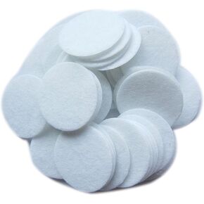 YYCRAFT White Soft Thick Wool Felt Circles for Craft Project (100pcs 2.5 Inch) in Kuwait