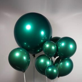 Kozee Burgundy Balloons different sizes 52 PACK Customized Double-Stuffed Metallic Maroon balloon 18+10+5 inch Garland arch kit For Wedding Birthday Anniversary decorations in Kuwait