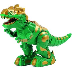 لعبة ديناصور المشي الواقعية من AIXICWXI لعبة ديناصور المشي الكهربائية الكهربائية مع ضوء LED وصوت وحركة المشي والزئير للأطفال والأطفال الصغار الأولاد والبنات (أحمر) in Kuwait