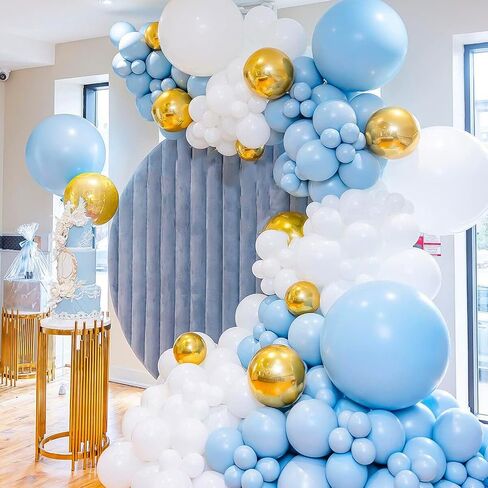 116 قطعة من بالونات RUBFAC الحمراء الياقوتية بأحجام مختلفة، عبوة من 36 18 12 10 5 بوصة لقوس جارلاند باللون الأحمر الداكن كبيرة جدًا لتزيين حفلات أعياد الميلاد وحفلات الزفاف in Kuwait