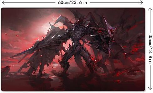 New Mlikemat Playmat Destiny Hero - Plasma TCG CCG Trading Card Game Mat Free Bag in Kuwait