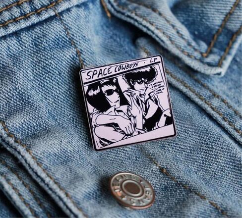 دبوس مطلي بالمينا بتصميم شخصية كرتونية على شكل رعاة البقر الفضاء، دبوس بروش رائع لتزيين الملابس والهدايا والملابس وشنط الكتب والقبعات، معدن، بدون احجار كريمة, معدن, بدون أحجار كريمة in Kuwait