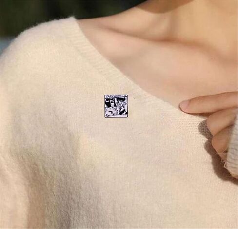 دبوس مطلي بالمينا بتصميم شخصية كرتونية على شكل رعاة البقر الفضاء، دبوس بروش رائع لتزيين الملابس والهدايا والملابس وشنط الكتب والقبعات، معدن، بدون احجار كريمة, معدن, بدون أحجار كريمة in Kuwait