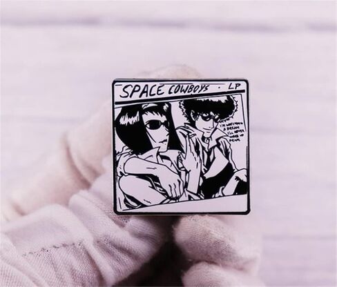 دبوس مطلي بالمينا بتصميم شخصية كرتونية على شكل رعاة البقر الفضاء، دبوس بروش رائع لتزيين الملابس والهدايا والملابس وشنط الكتب والقبعات، معدن، بدون احجار كريمة, معدن, بدون أحجار كريمة in Kuwait