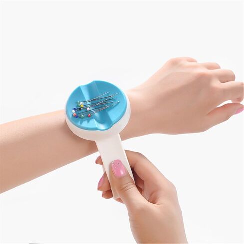 YEQIN NEW Magnetic Wrist Pin Holder 'Wrist Pinny' Slap Band 5 Vibrant Colours available (purple) in Saudi Arabia