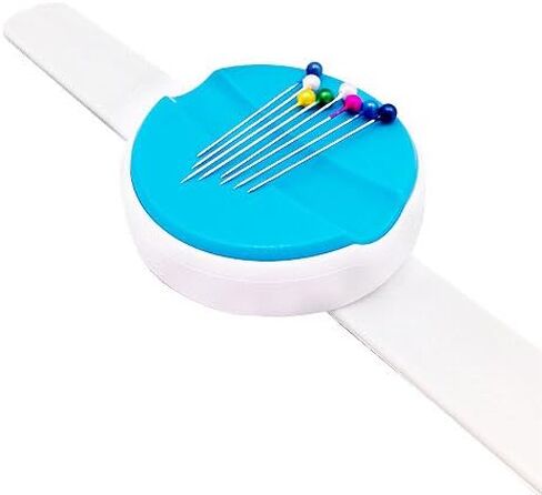 YEQIN NEW Magnetic Wrist Pin Holder 'Wrist Pinny' Slap Band 5 Vibrant Colours available (purple) in Saudi Arabia