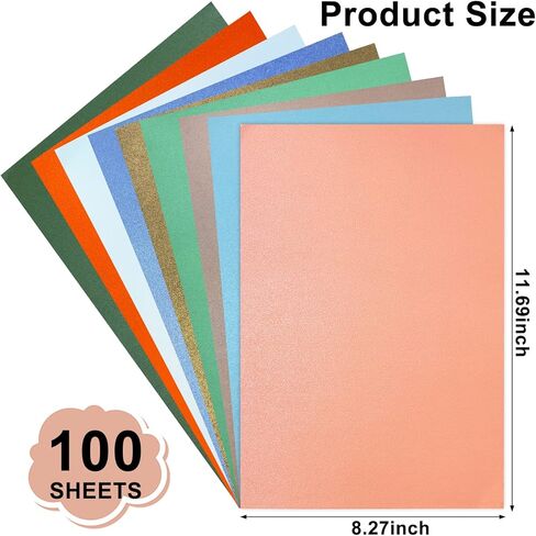 Grehge Cardstock أخضر داكن، بطاقات معدنية مقاس 8.5 × 11 بوصة، ورق طباعة بطاقات لامعة بوزن 79 رطل-210 جرامًا للمتر المربع، مثالية للشهادات، والدعوات، والتغليف، وبطاقات الزفاف، وبطاقات الحرف اليدوية in Kuwait
