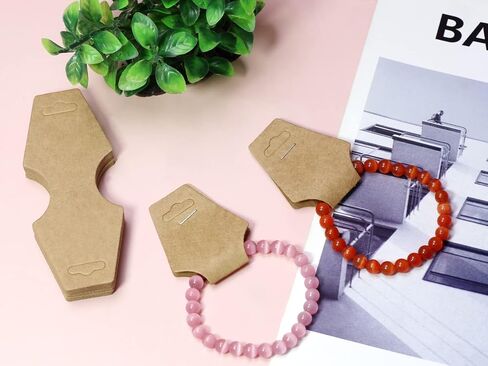 200pcs Kraft Heart Gift Tags Price Tags Paper Blank Labeling Tags Marking Tags with Jute String & Elastic Cord for Product Jewerly, Arts, Crafts, Party, Wedding #PQ121 (6cmx5.5cm) in Kuwait
