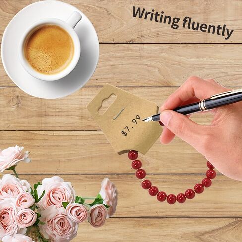 200pcs Kraft Heart Gift Tags Price Tags Paper Blank Labeling Tags Marking Tags with Jute String & Elastic Cord for Product Jewerly, Arts, Crafts, Party, Wedding #PQ121 (6cmx5.5cm) in Kuwait