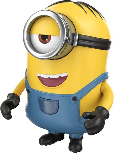 Minions: The Rise of Gru Sing ‘N Babble Stuart Interactive Action Figure, Talking Character Toy with 25 Plus Talking & Laughing Sounds 4-in Tall, Kids Gift Ages 4 Years & Older in Saudi Arabia