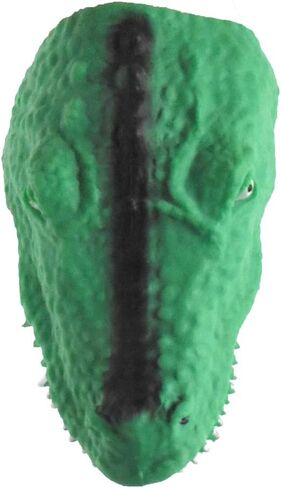 Soft Silicone Alligator Crocodile Rubber Hand Puppet (Dark Green) in Saudi Arabia