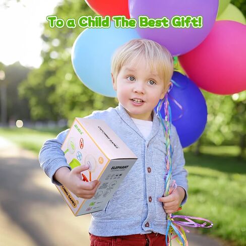 Outdoor Toys for Kids Ages 3-5, Elephant Butterfly Catching Game - Outdoor Outside Toys Gifts for Boys Kids Ideas Outside Outdoor Toys for Kids Toddlers Boys Ages 3-5 4-8 in Kuwait